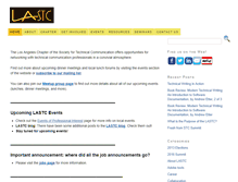 Tablet Screenshot of lastc.org